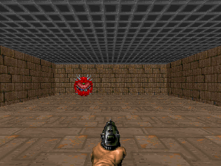 VizdoomBasic with Doom 2 assets