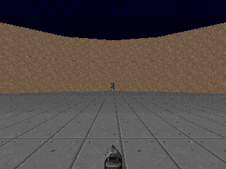 VizdoomDefendCenter with Freedoom 2 assets