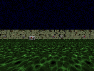 VizdoomHealthGathering with Doom 2 assets