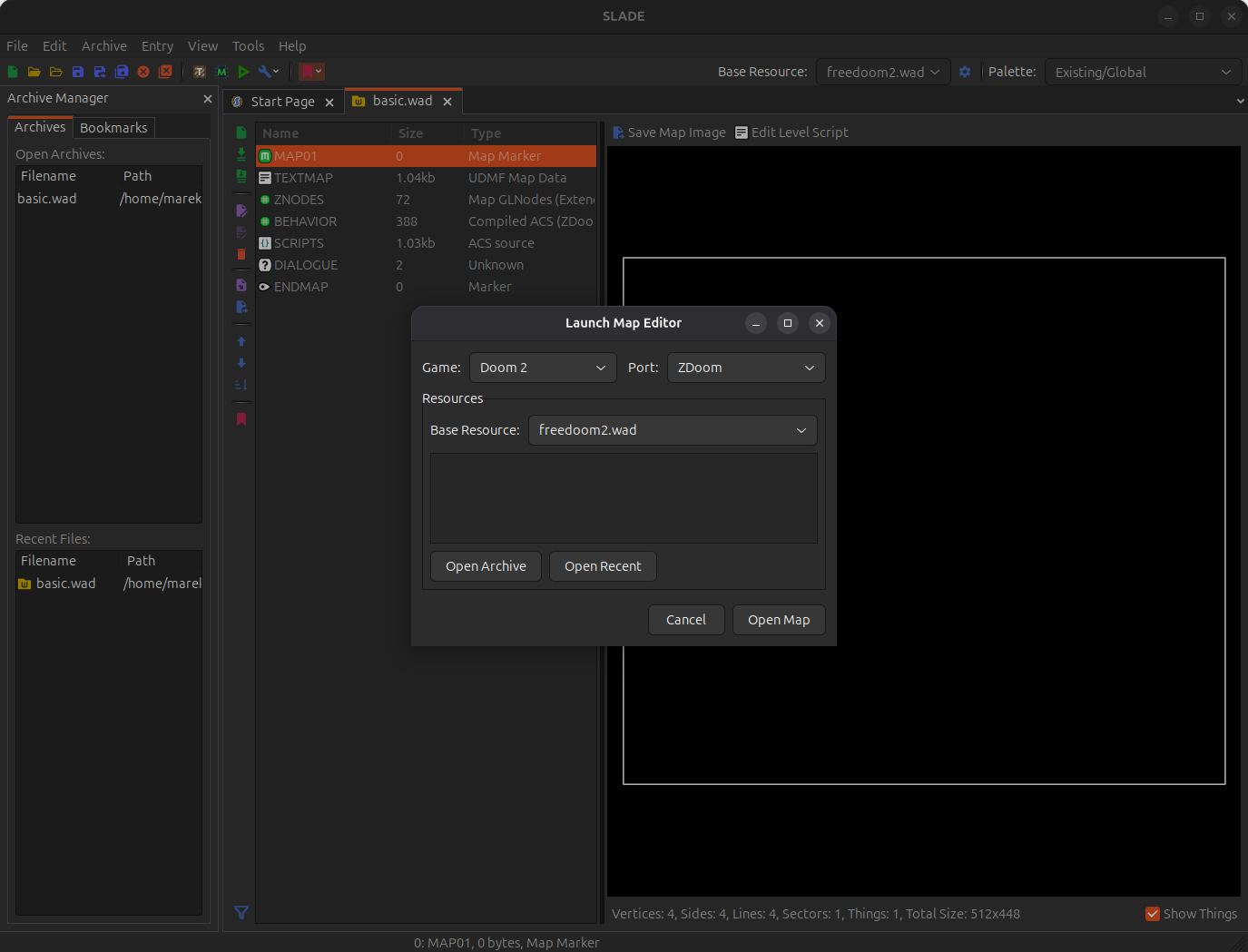 SLADE map editor configuration